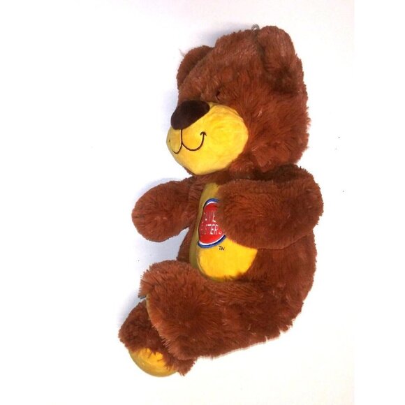 Dave And Busters Brown Plush Bear Teddy Plush Logo Doll Toy Factory 19” D&B - Picture 4 of 12